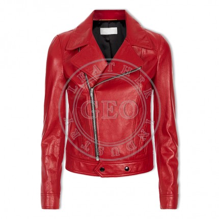 High Quality Ladies Fashion Leather Jackets